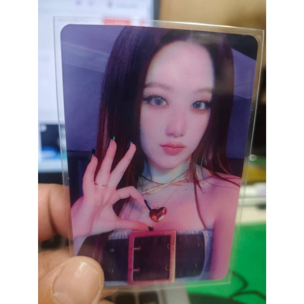 (G)I-DLE女娃官方小卡 葉舒華官方卡專區 現貨 交換禮物 蝦皮開立發票 假卡包退 免收包手 六層防護 贈品隨機