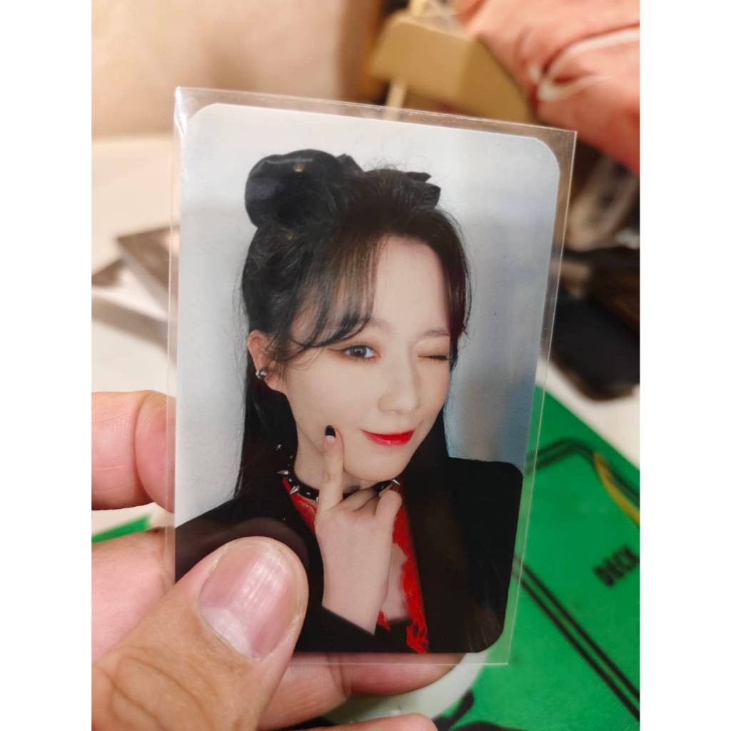 (G)I-DLE女娃官方小卡 葉舒華官方卡專區 現貨 交換禮物 蝦皮開立發票 假卡包退 免收包手 六層防護 贈品隨機