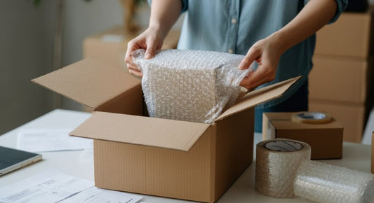 如何正確使用氣泡袋包裹易碎品？SOP教學