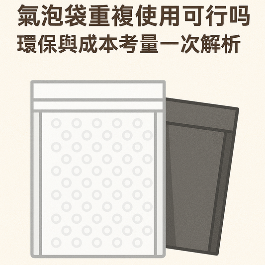 氣泡袋重複使用可行嗎？環保與成本考量一次解析