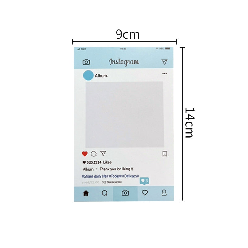 卡頭 卡背 背卡 IG迷你卡片 動態小卡 卡背 DIY手帳 小卡保護卡 美甲拍照道具 祝福卡 婚禮小卡